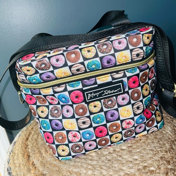 Betsey Johnson Insulated Six Pack Cooler - Picture 1 of 7